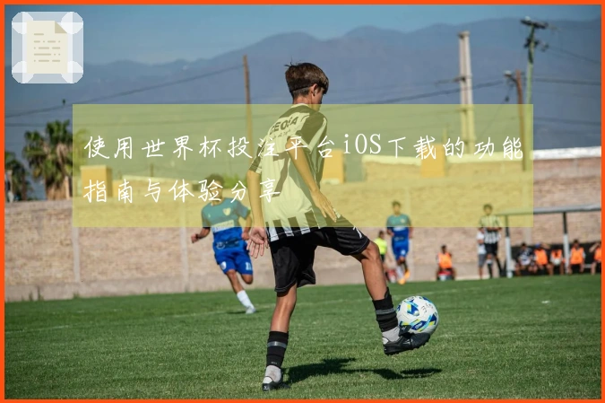 使用世界杯投注平台iOS下载的功能指南与体验分享